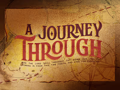A Journey Through | Graphic Design