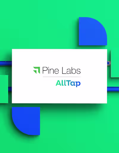 Branding & UI for a Tap & Pay Vertical of Pine Labs