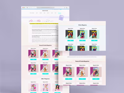 Web Design & Dev / E-Commerce / UX/UI 