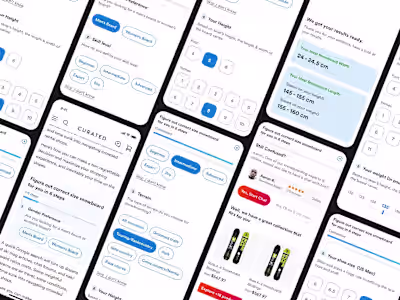 Curated - Snowboard Calculator