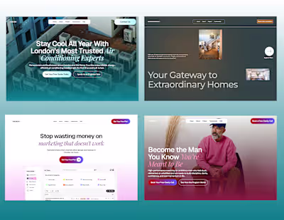 A great hero section does