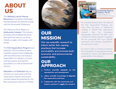Program Brochures - Aquaculture and Conservation 