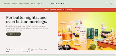 Drinkaid - Ecommerce