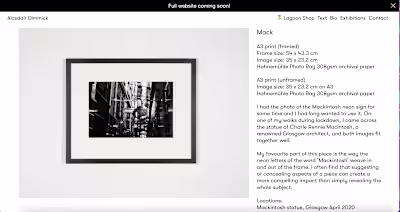 Copywriting - Exhibition Artwork Descriptions