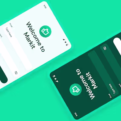 Client Project: Markit Mobile Marketplace