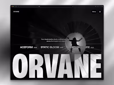 Made this website in Framer for Visual Agencies. Fully respo...