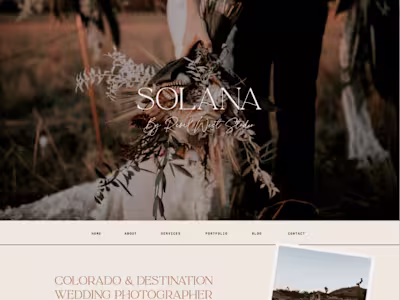 Revel West Studio Showit Templates — Xella Studios