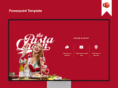 Branded PowerPoint Presentation Template for Ferrari-Carano