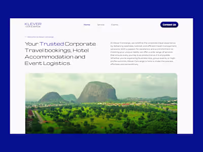 Kelver Concierge Luxury Website Design