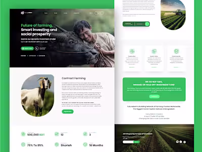 Futuredesh Landing Page design