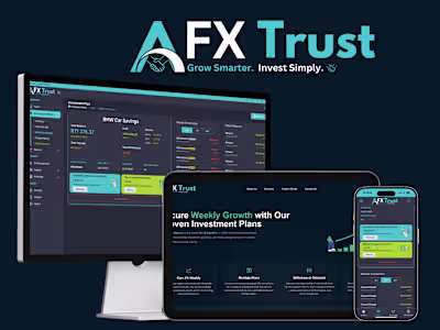 Fintech Investment Platform Development for AFX Trust