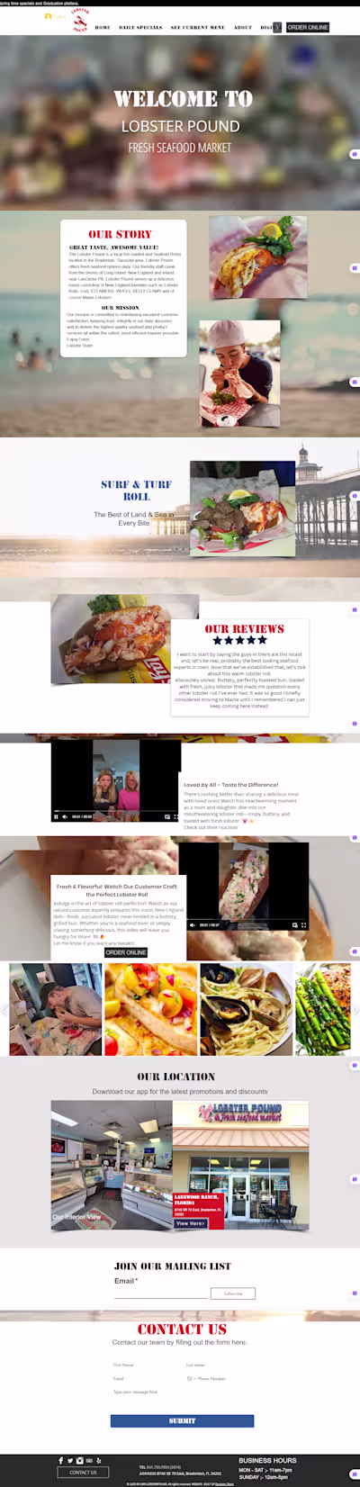 Lakewood Ranch Lobster Pound and Fresh Seafood Market