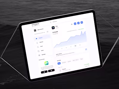P2P Crypto Wallet / Detailed page (All conditions inside)