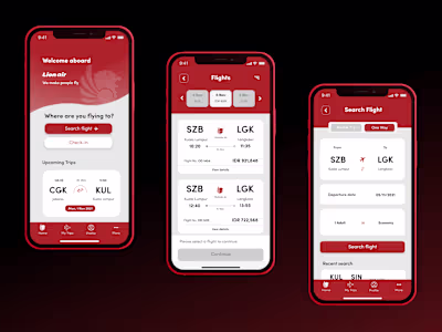 
Redesign Lion Air Mobile App