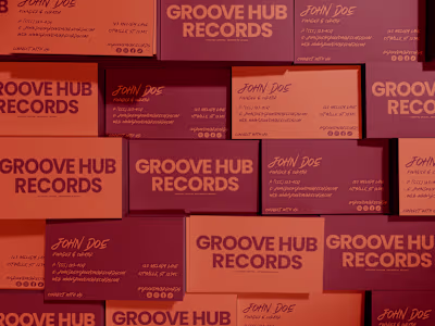 #GrooveHubRecords Branding! 