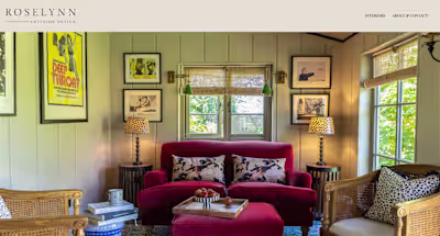 Interior designer portfolio 