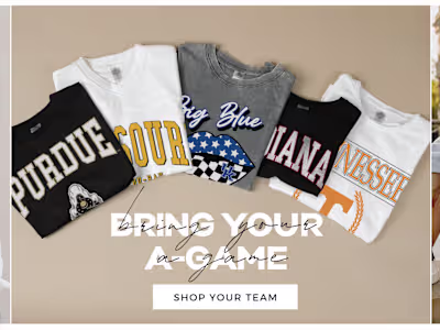 Gameday Couture Emails and Website Banner