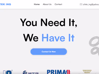 Responsive Engineering Services Website for Siltek Ing