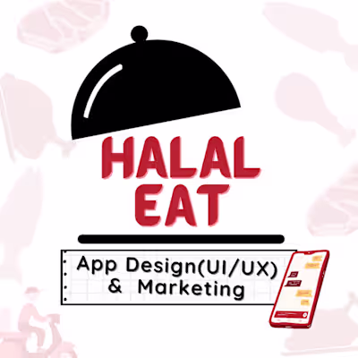 HalalEat - Mobile Application UI/UX & Brand Design