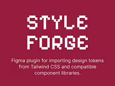Hey! I published StyleForge on