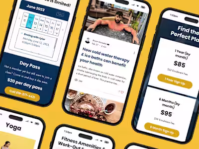 Modernizing the Website for a Top-tier Gym in San Diego
