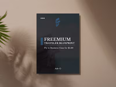 E-book/Lead Magnet Design for FreemiumTraveler