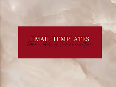 Virtual Assistant for Personalized Email Templates