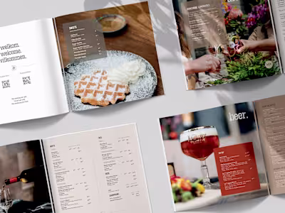 19 Domburg - Menu Designs