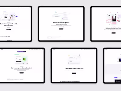 Typedream Website Design Update and Template Creation