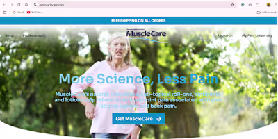 MuscleCare: Natural Pain Relief Solutions