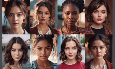 Photorealistic Portraits Created By AI