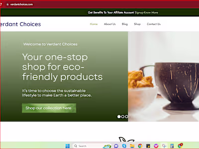 Single Vendor Ecommerce Site