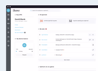 Salaries for Personio HR SaaS