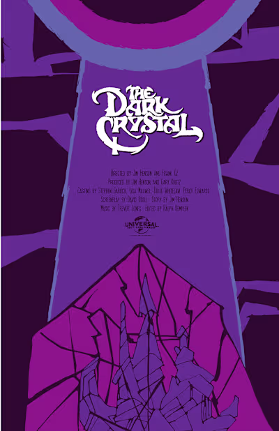 
The Dark Crystal Movie Poster Redesigned