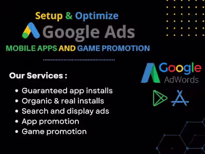 I do organic app installs, game promotion and app marketing