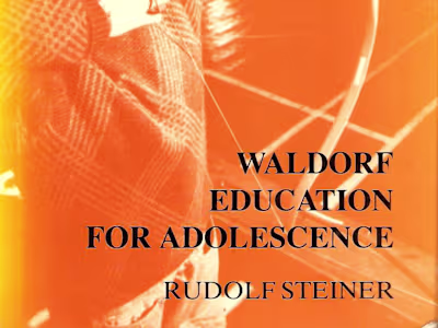 Translation of the part of the book "Waldorf and adolescence"