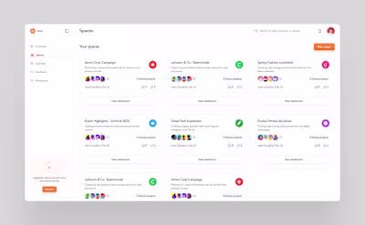 Project management platform for video creators