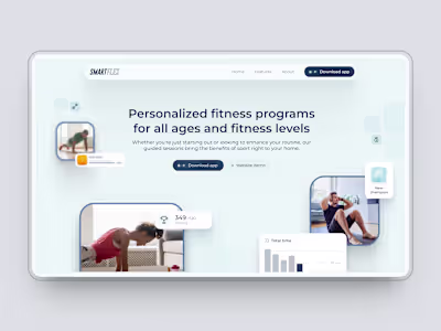 Landing Pages & Feature Sections Collection