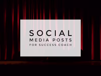🔥Social Media Posts For Success Coach