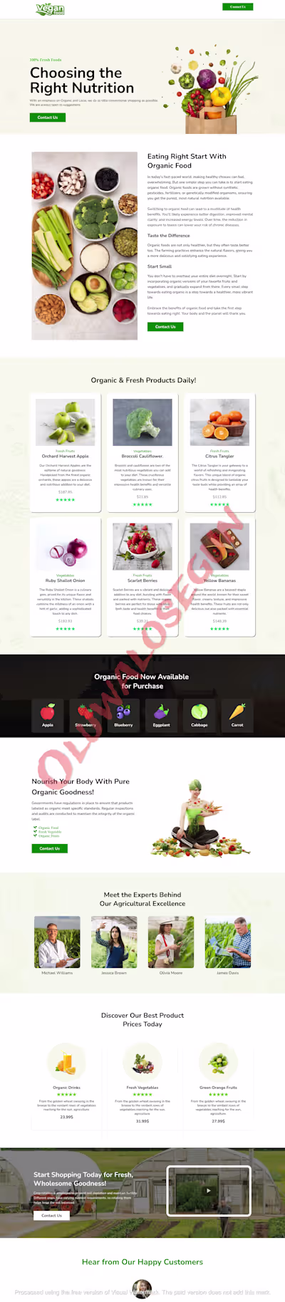 High-Converting Landing Page Design