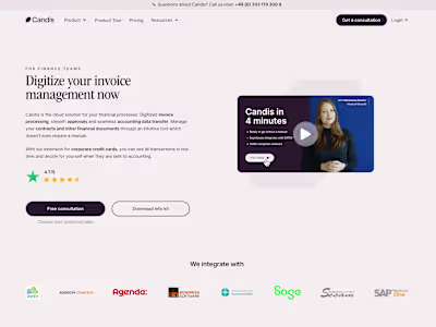 Candis - Digital invoice management