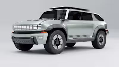 3d concept car modeling 