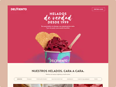 Delviento — Landing Page