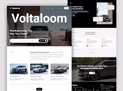 Voltaloom - Landing Page