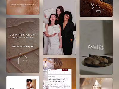 Content Strategy and Carousel Design for SKIN PEACE