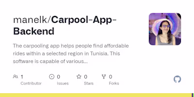 manelk/Carpool-App-Backend