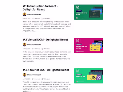 Delightful React Ebook