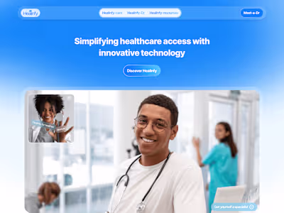Healinfy | Healthtech startup