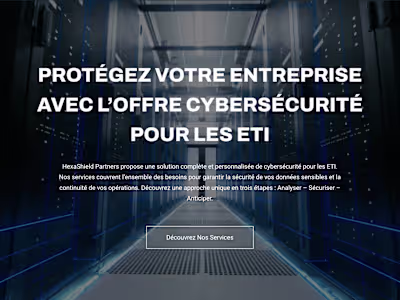 HexaShield Partners - Experts en Cybersécurité Entreprise pour …