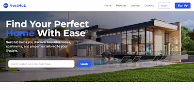Just launched NestHub, a full-stack
